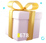 Receba seus bônus de boas-vindas no II678